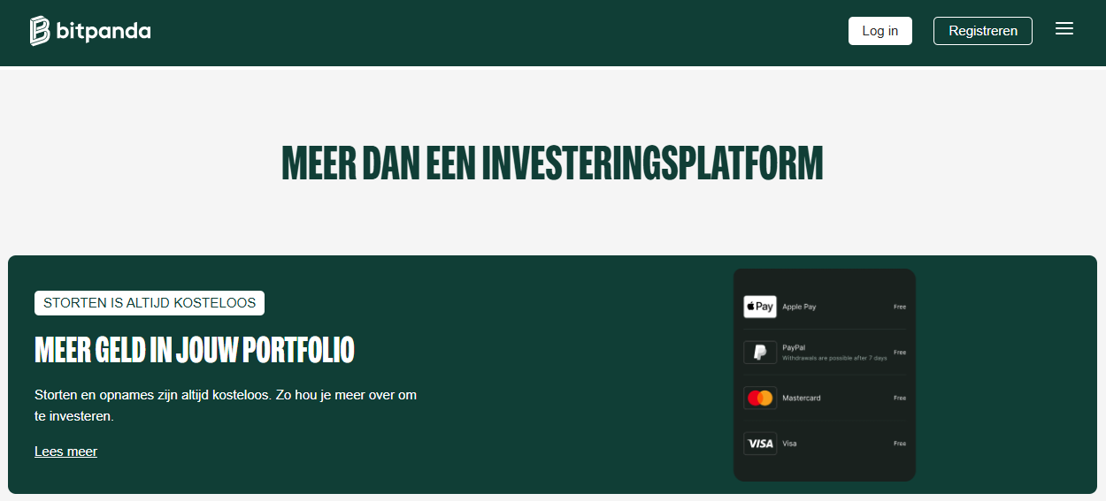 bitpanda review investeringsplatform