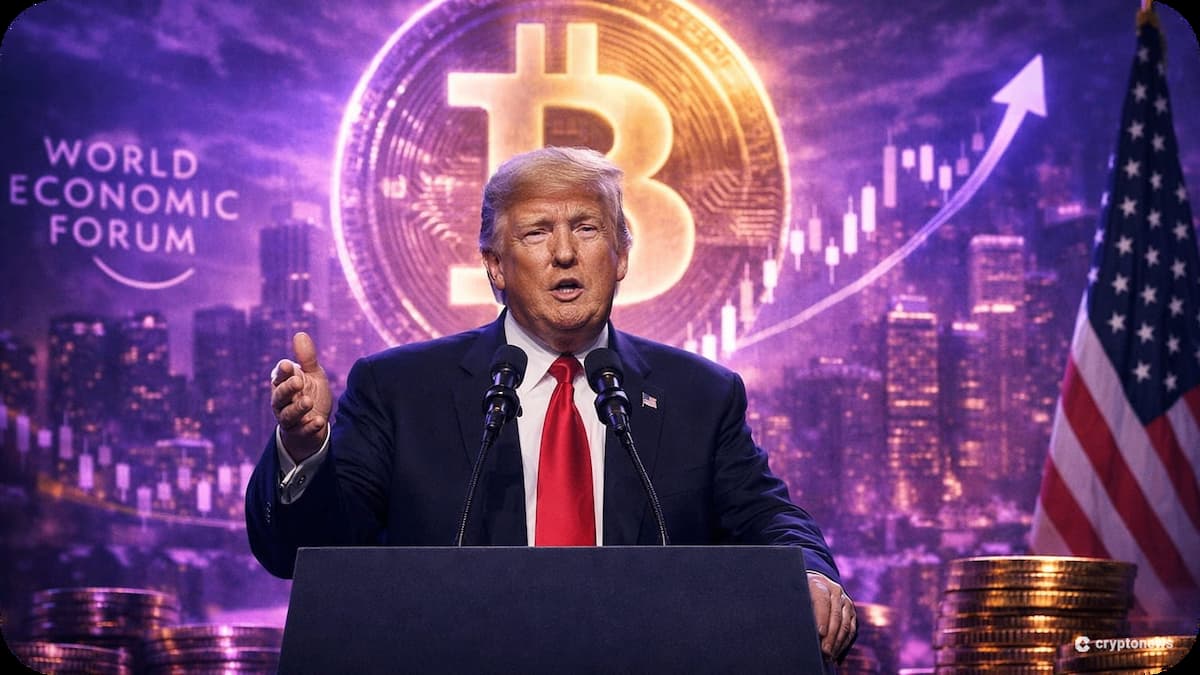 Bitcoin bull run 2026 begonnen? Trump voorspelt crypto bij WEF