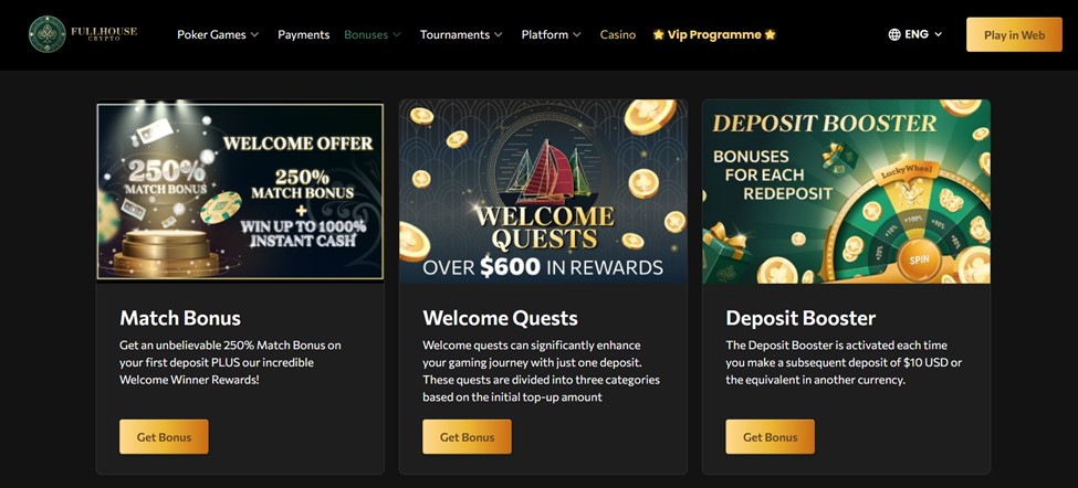 Full House Crypto – Speel crypto poker met hoge bonus
