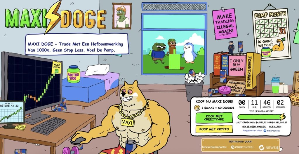 Bitcoin Hyper presale $MAXI tokens 