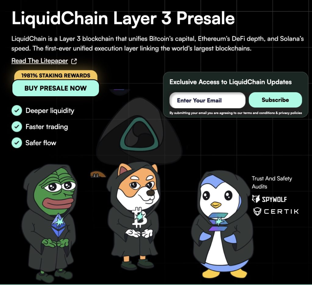 LiquidChain Layer 3 Presale 