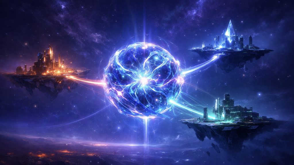 LiquidChain die Bitcoin, Ethereum en Solana met elkaar verbindt.