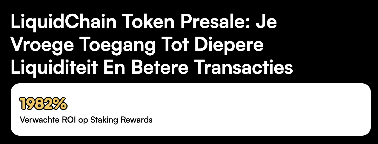 LiquidChain die Bitcoin, Ethereum en Solana met elkaar verbindt.