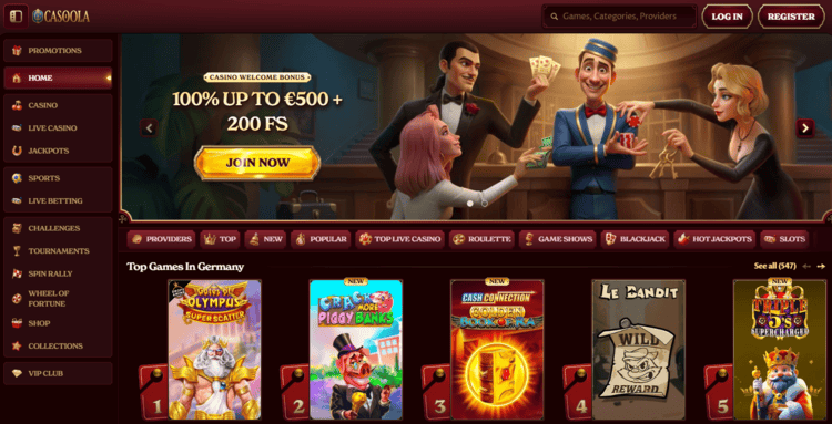 Casoola bonussen, online casinos iDEAL