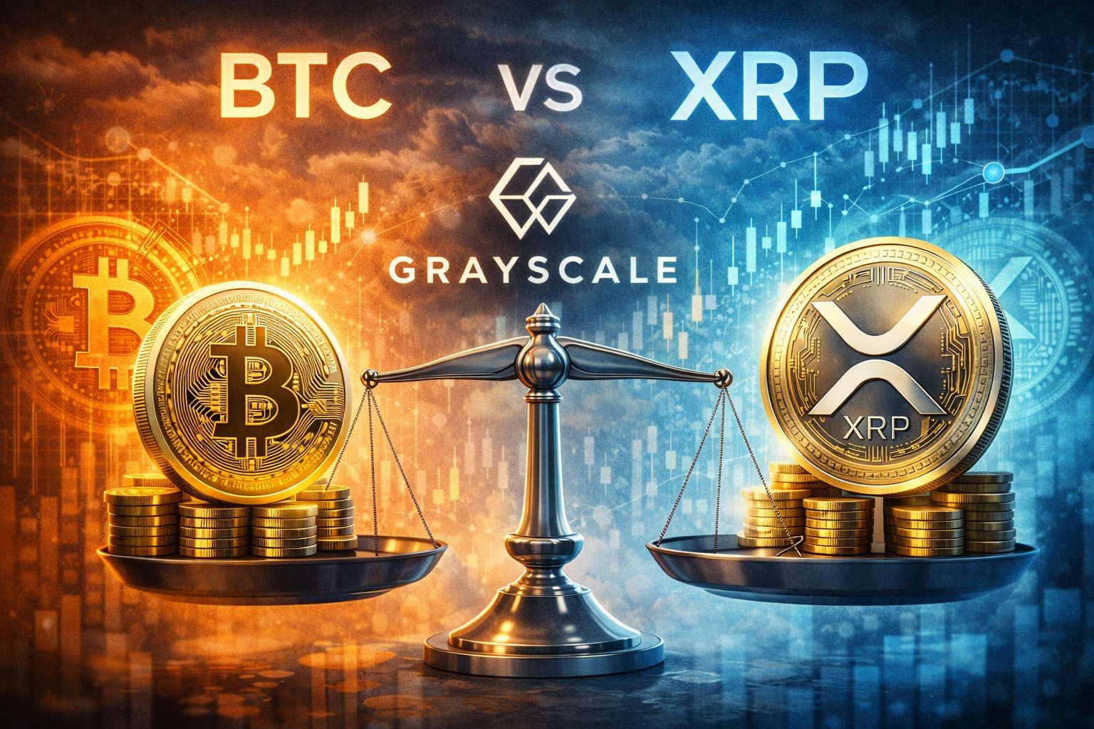 XRP vs BTC 2026 Grayscale verwachting