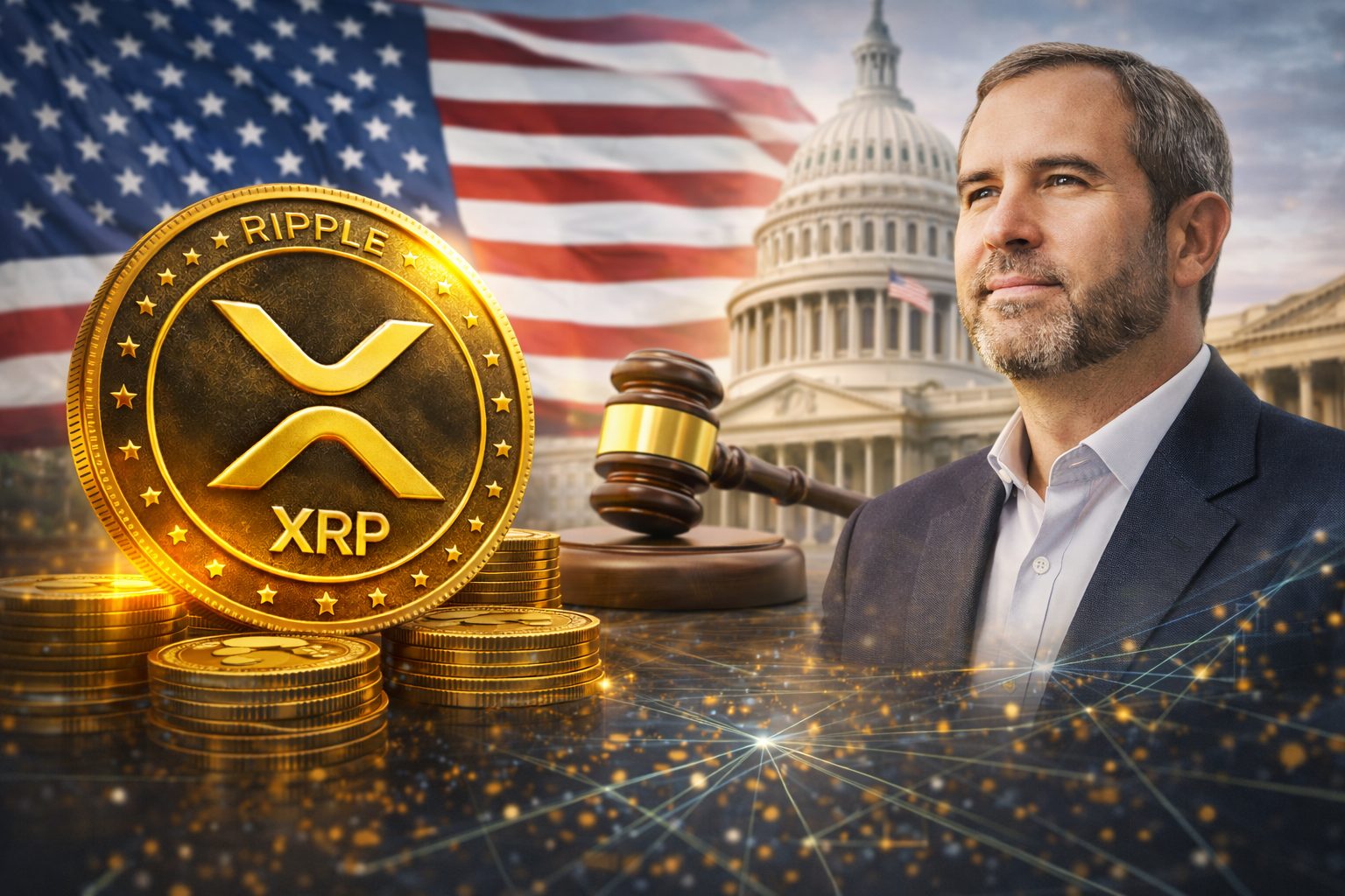 XRP CEO Brad Garlinghouse voorspelt Clarity Act april 2026
