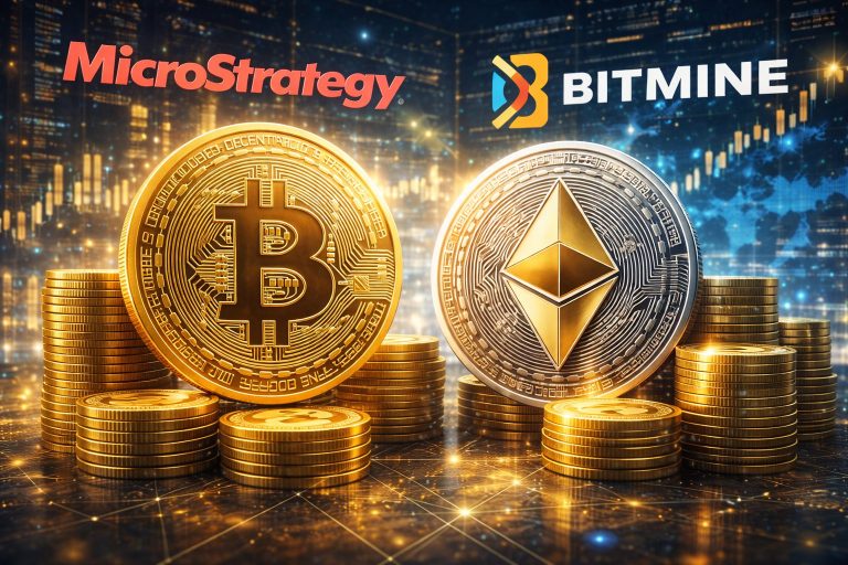 Microstrategy en Bitmine kopen $260M BTC en ETH - Bitcoin koers naar $300k in 2026