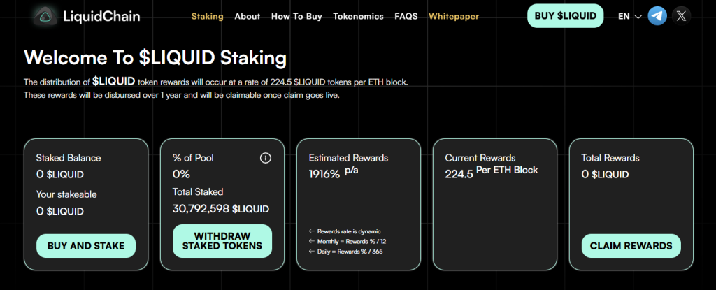 liquidchain staking protocol