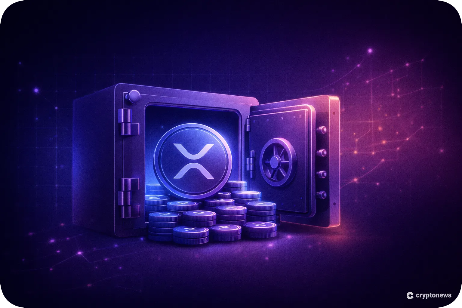 XRP exchange reserve explodeert