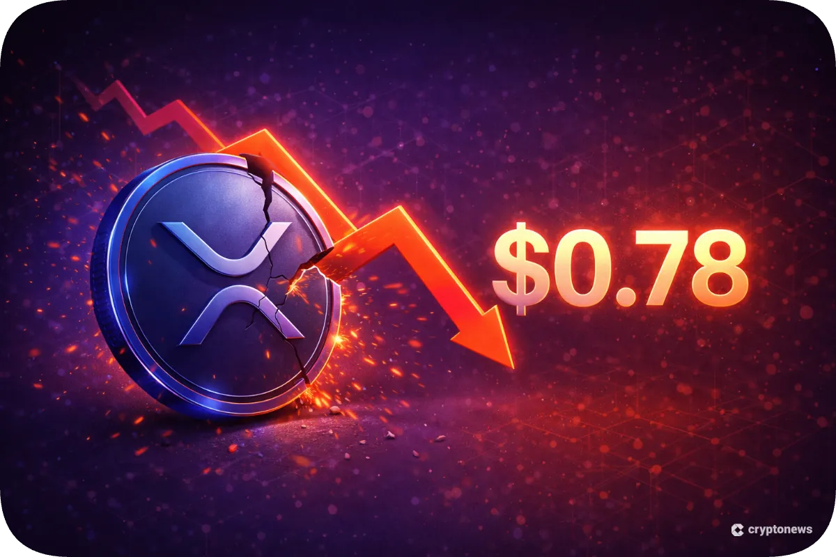 XRP crash waarschuwing naar $0,78