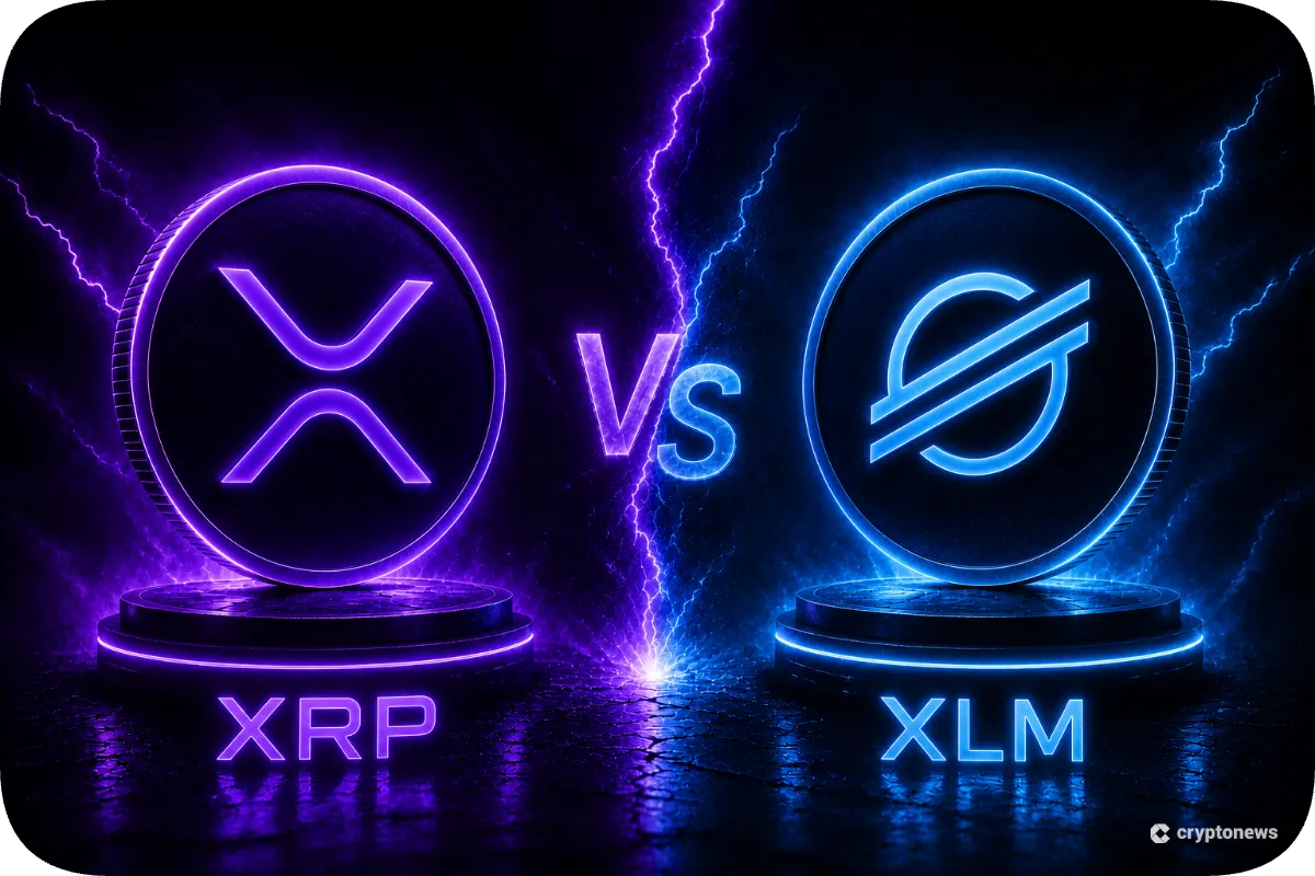 XRP vs XLM strijd voor de sterkste altcoin in 2026