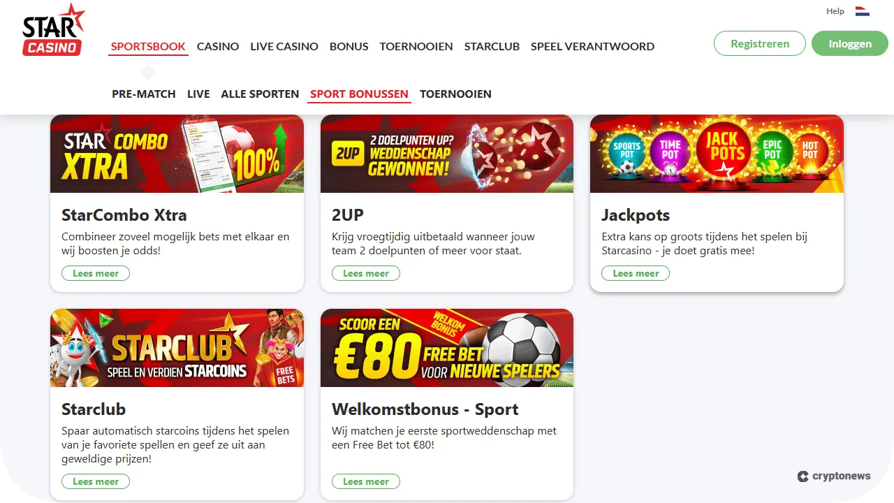 Starcasino – beste live-app voor WK voetbal wedden
