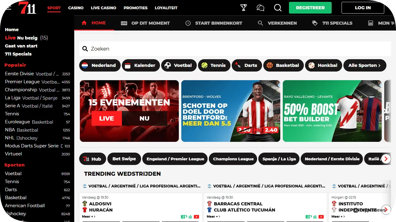 711 Casino – WK voetbal wedden free bets aanbieding