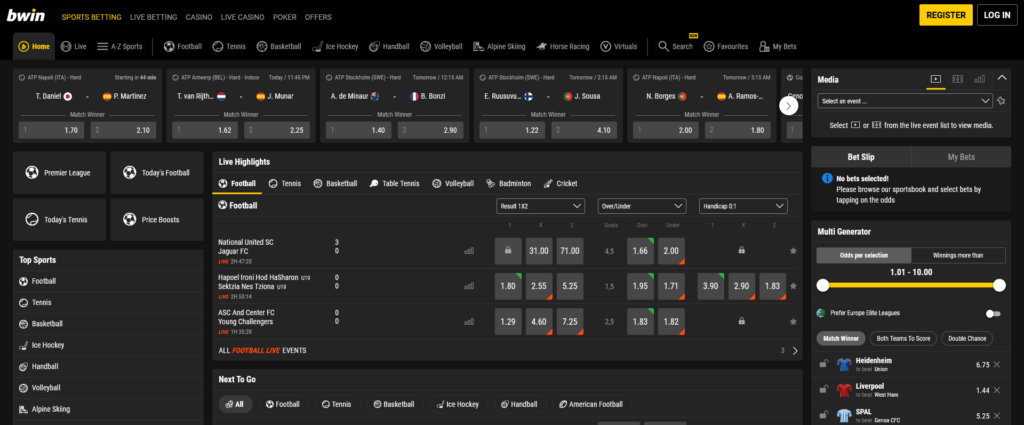 Bwin internationale bookmaker belgie met micro-betting