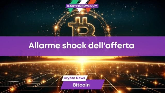 Allarme Shock Dell'offerta: Le Riserve Di Btc Negli Exchange Crollano