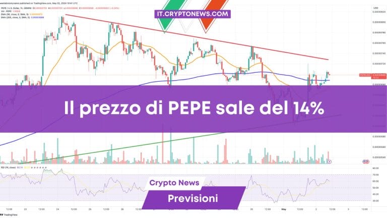 Previsione del prezzo di Pepe: PEPE sale del 14%