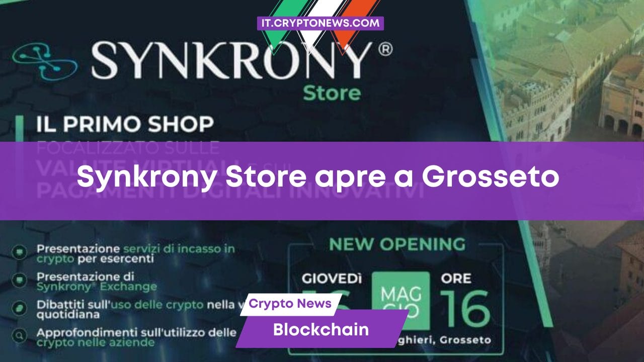 Synkrony Store apre a Grosseto
