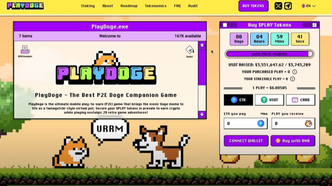 Prossimo P2E a fare X100? PLAYDOGE Recensione completa!