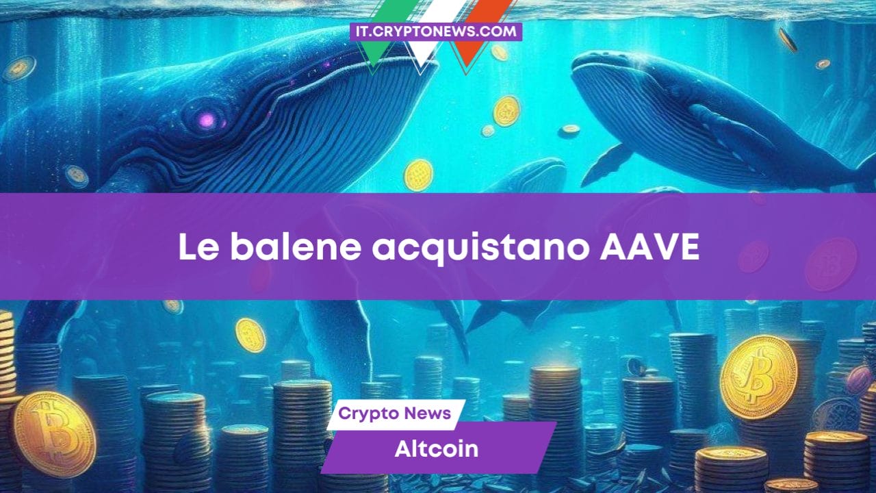 Le balene acquistano AAVE