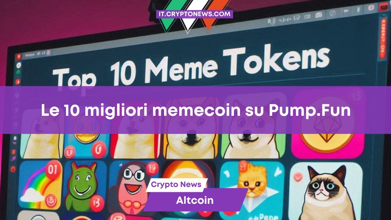 Le 10 migliori memecoin su Pump.Fun