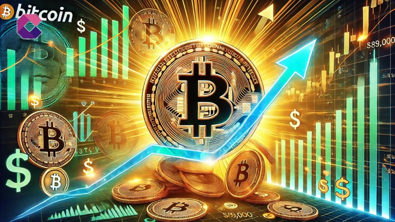 Il prezzo di Bitcoin supera gli 89.000 dollari e continua l'ascesa