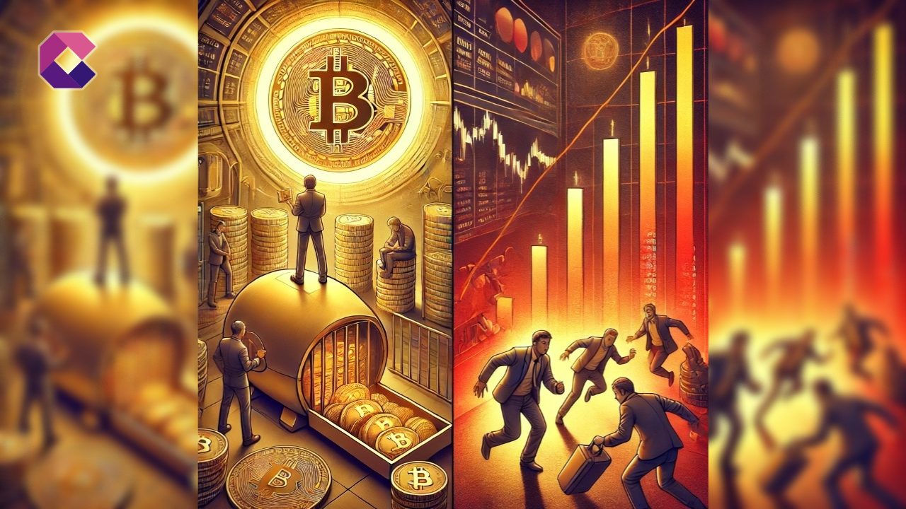 I detentori a lungo termine di Bitcoin accumulano mentre i trader a breve termine capitolano