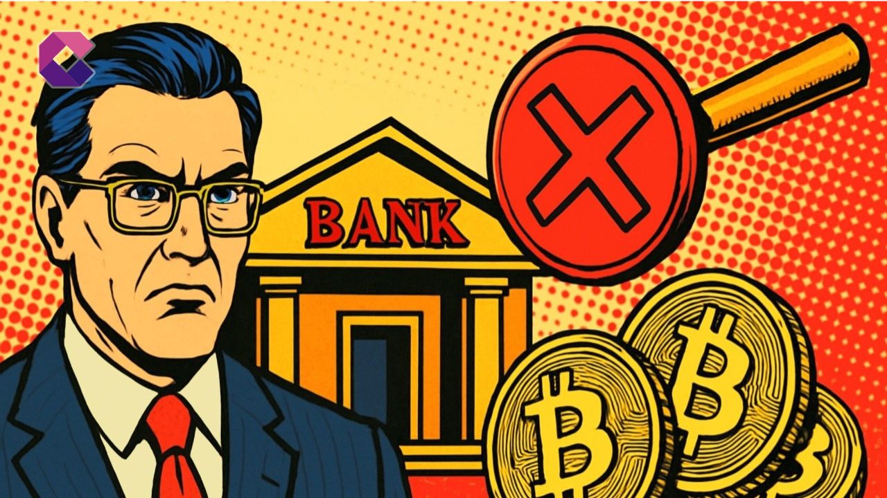 Le banche rischiano una multa per aver chiuso i conti alle società di criptovalute