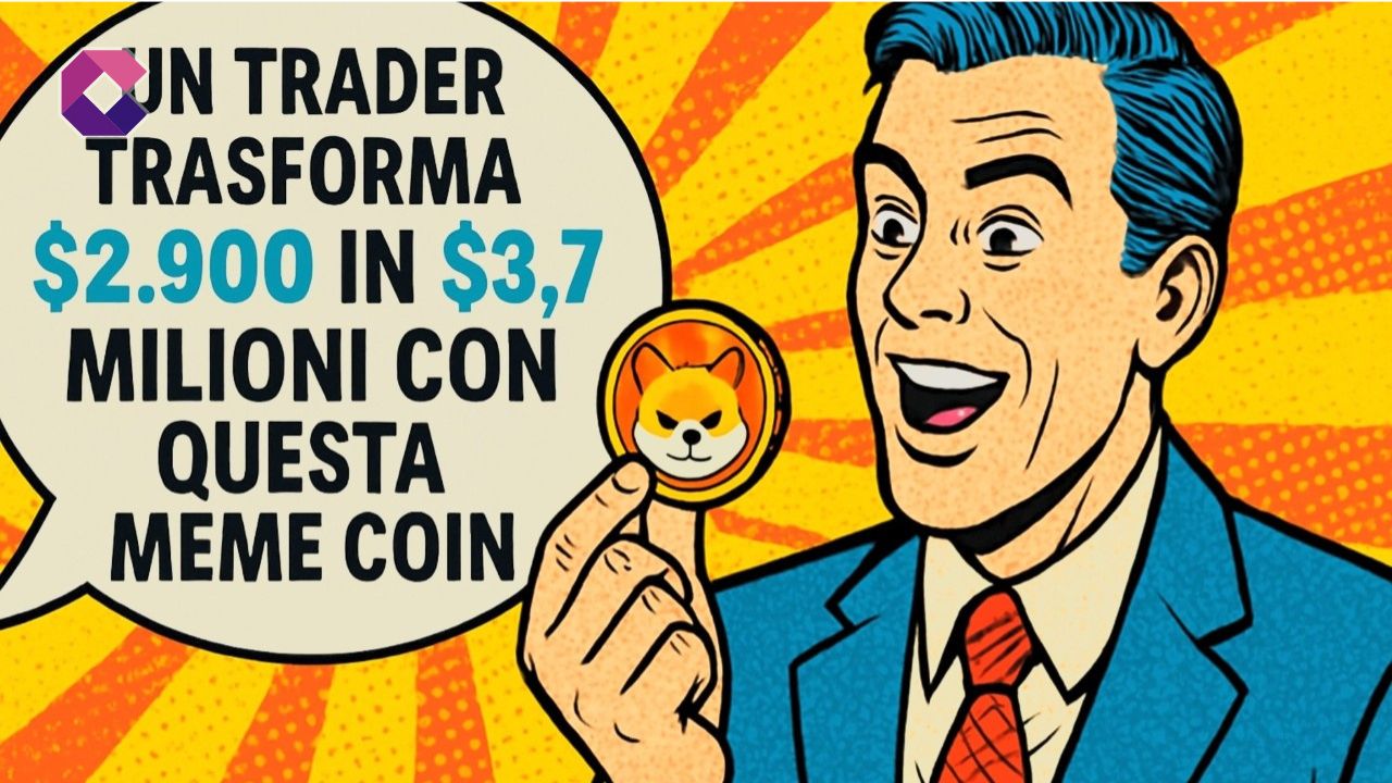 Un trader trasforma $2.900 in $3,7 milioni con questa meme coin