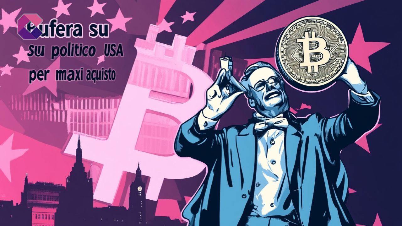 Bufera su politico USA per maxi acquisto Bitcoin