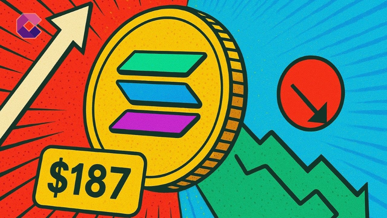 Il prezzo di Solana mantiene il supporto a 187 dollari, ma il CMF rimane negativo