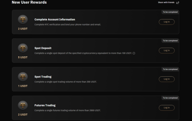 Bonus deposito crypto - KCEX