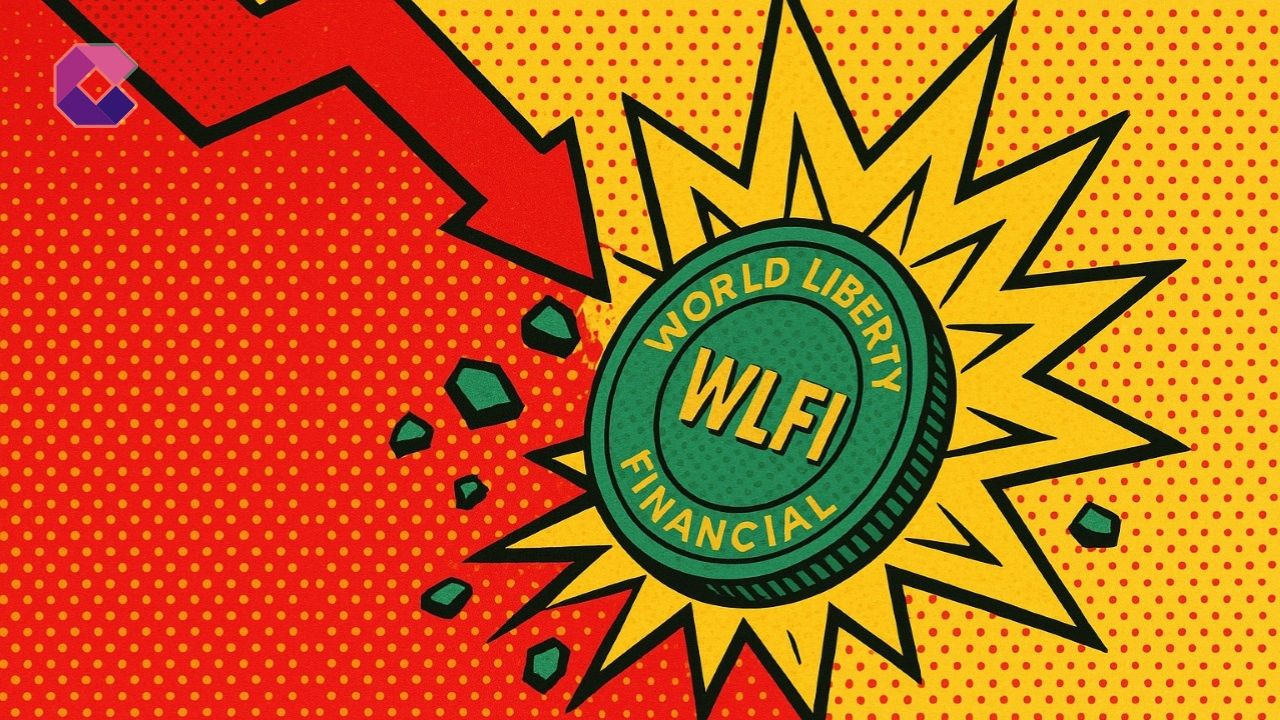 Il token WLFI, di World Liberty Financial, crolla di oltre il 15% al suo debutto