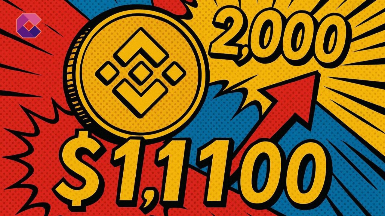 BNB inarrestabile: tocca 1.111 dollari, obiettivo 2.000 dollari a vista!