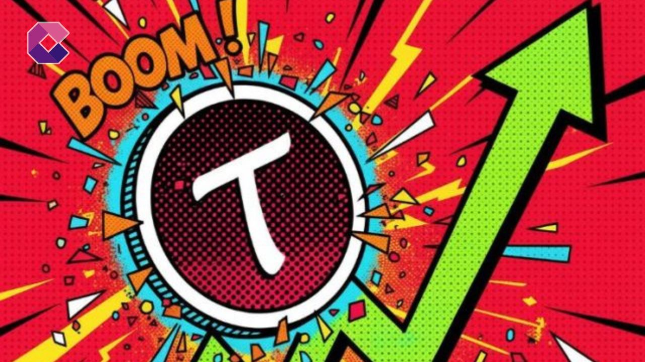 Immagine del token TAO in copertina dallo stile pubblicitario