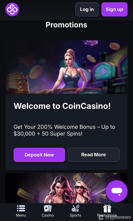 coincasino mobile