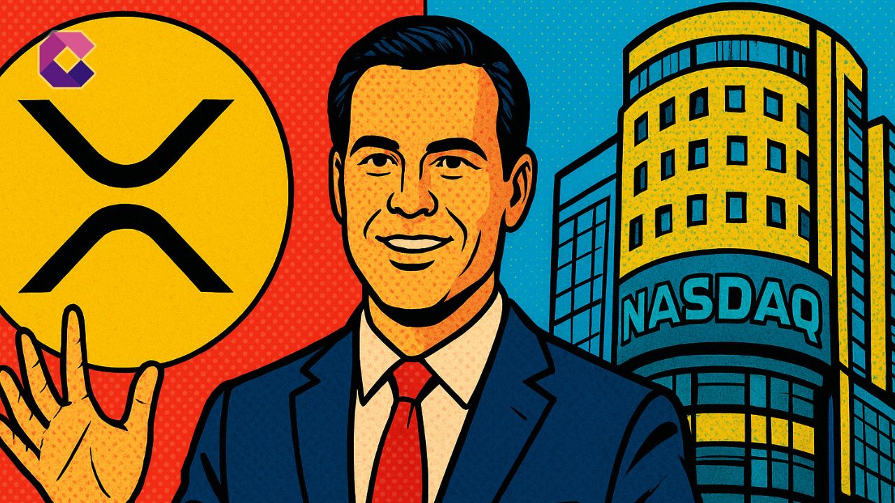 Ripple partecipa all'investimento in XRP da 1 mld sul Nasdaq - Immagine in stile pop art