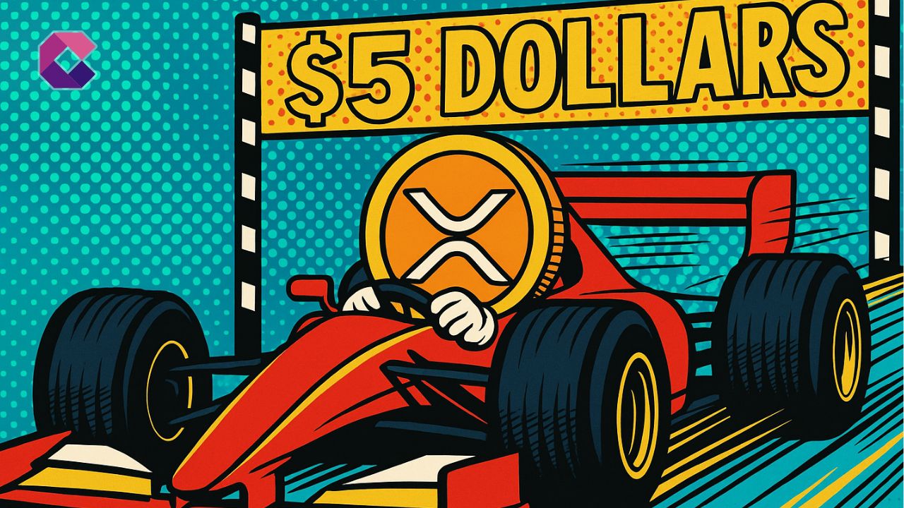 Immagine di un'auto da Formula1 che taglia il traguardo di una gara