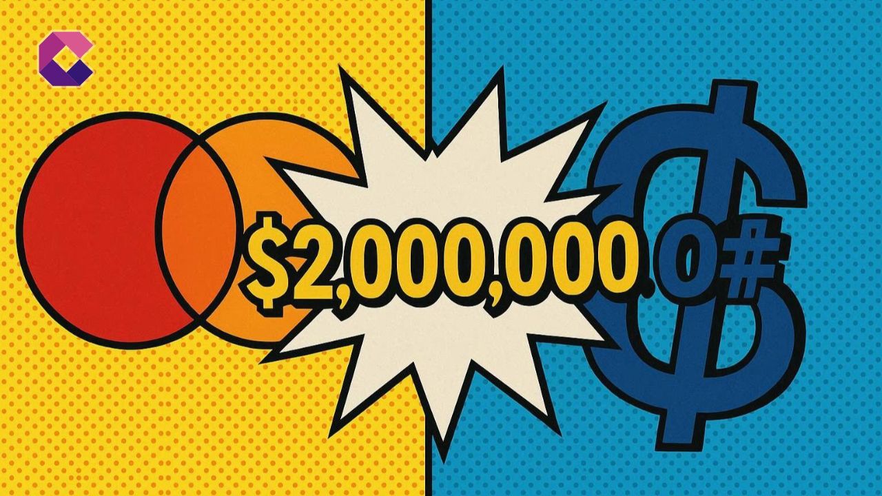 Immagine in stile pop art per la copertina di un articolo sulle criptovalute