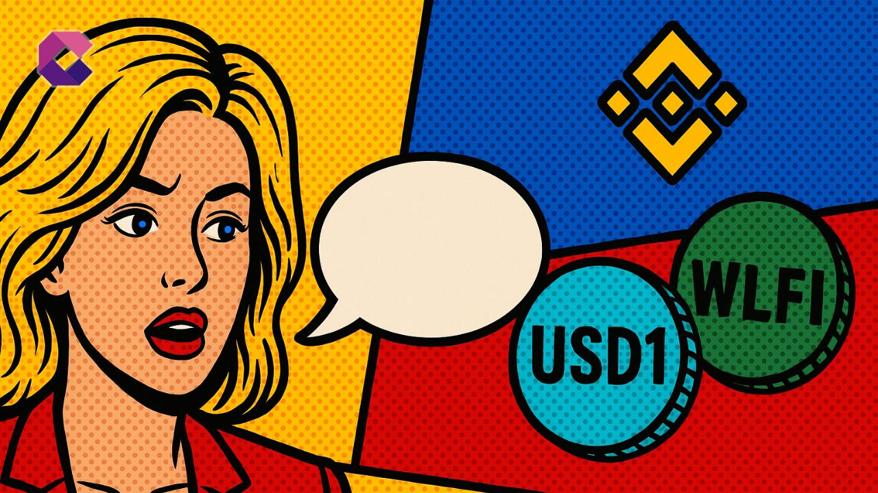 BinanceUS si difende dalle accuse di corruzione - Illustrazione in stile pop art - Cryptonews Italia