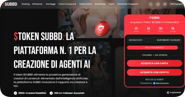 SUBBD compare tra le nuove criptovalute da prendere in considerazione