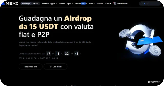 Promo MEXC Fiat New User Gift