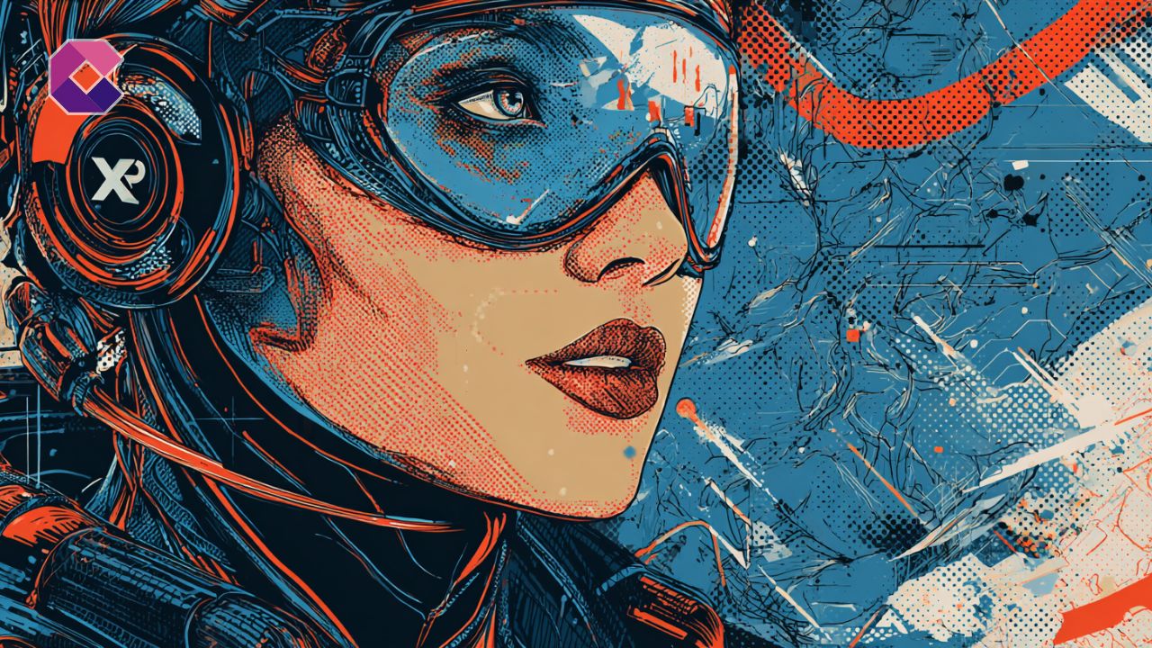 Immagine in stile pop art per la copertina di un articolo sulle criptovalute