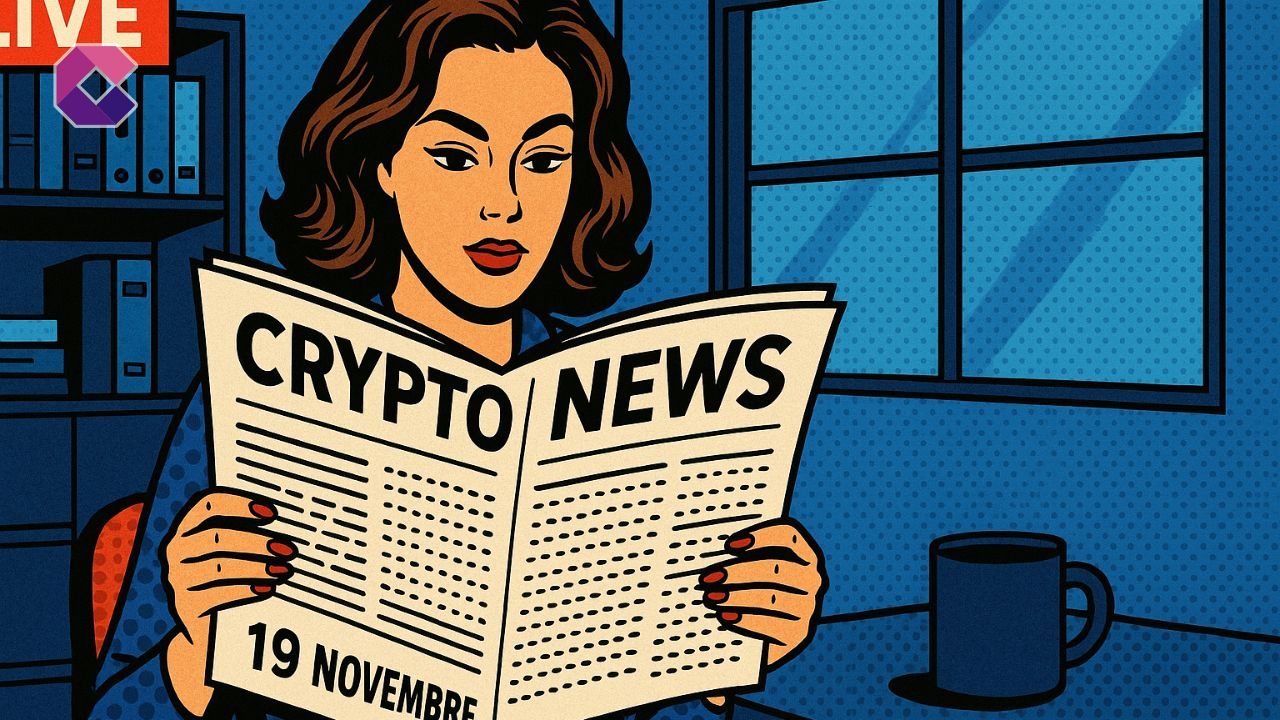 LIVE] Crypto News Oggi: Le notizie del 19 novembre 2025