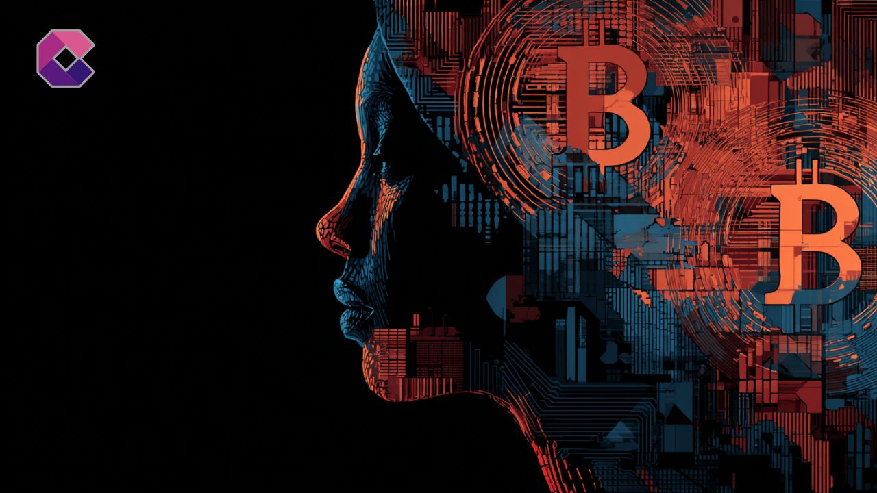 Immagine in stile pop art per la copertina di un articolo sulle criptovalute