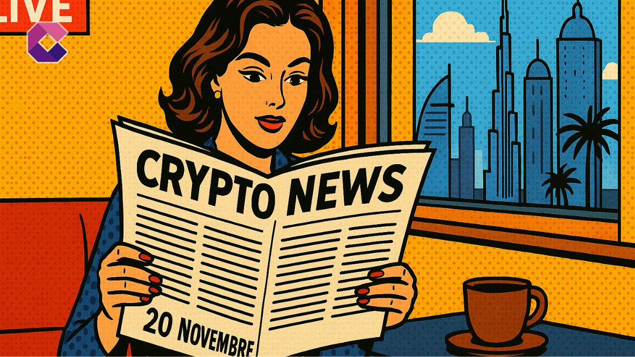 LIVE] Crypto News Oggi: Le notizie del 20 novembre 2025