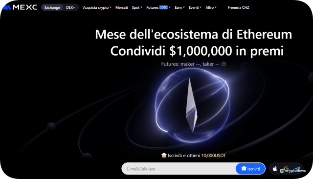 MEXC è una delle piattaforme di trading di futures crypto più apprezzate