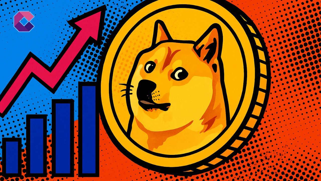 Previsione DOGE - Illustrazione pop art - Cryptonews Italia