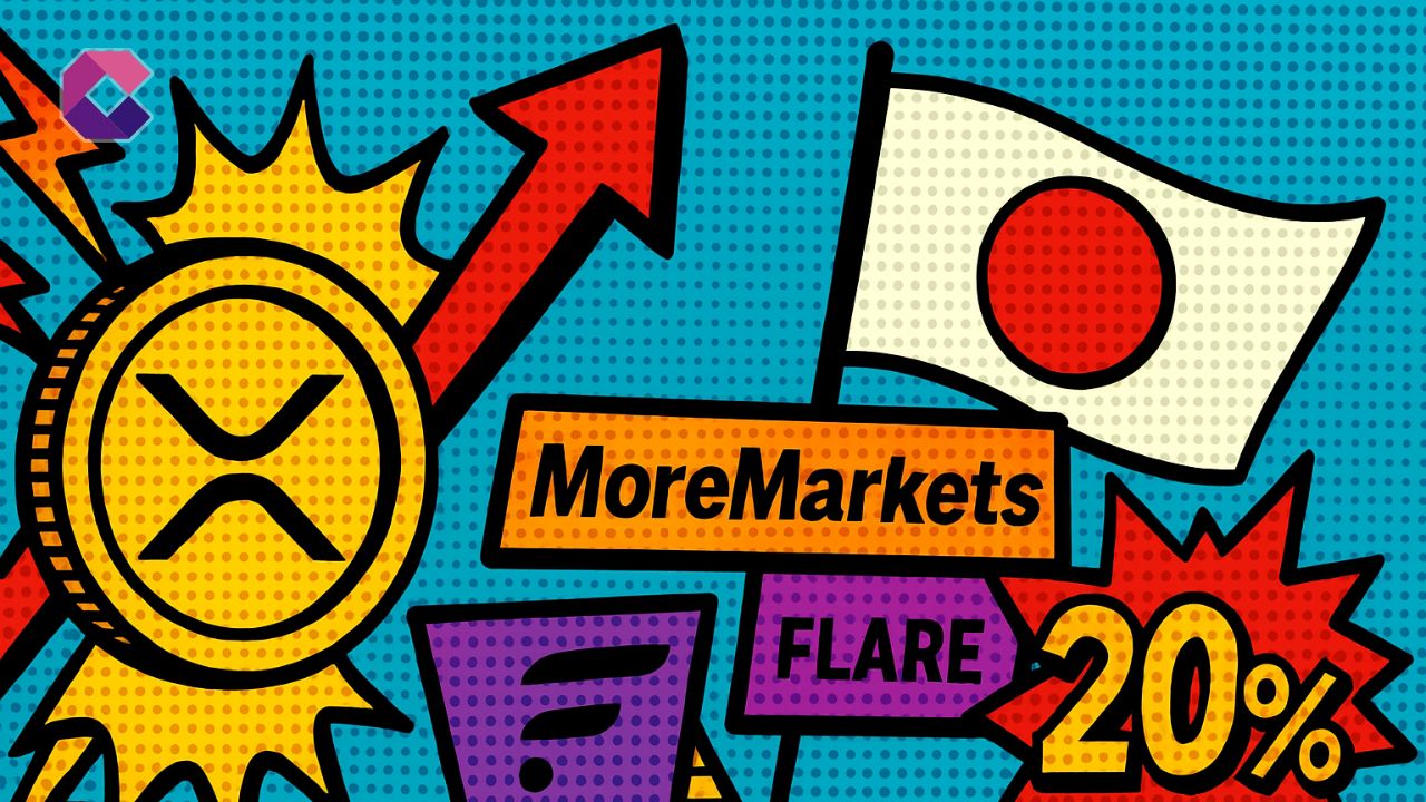 XRP esplode in Giappone - Illustrazione pop art - Cryptonews Italia