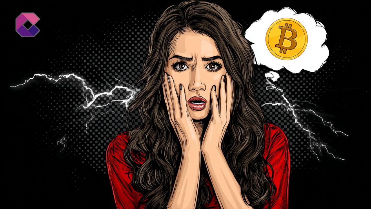 Immagine in stile pop art per la copertina di un articolo sulle criptovalute