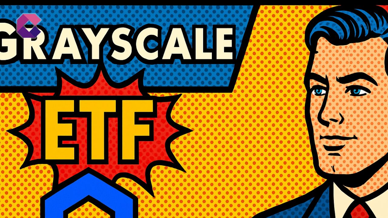 ETF LINK - Illustrazione pop art - Cryptonews Italia